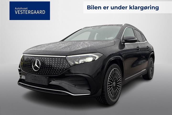 Sort Mercedes EQA350 fra 2024