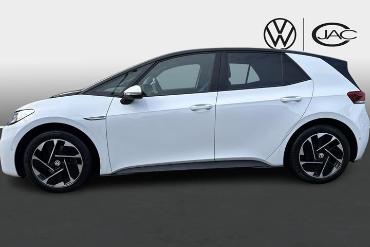 Hvid VW ID.3 fra 2023
