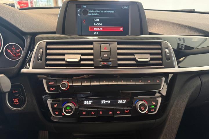 Sort BMW 320d fra 2019