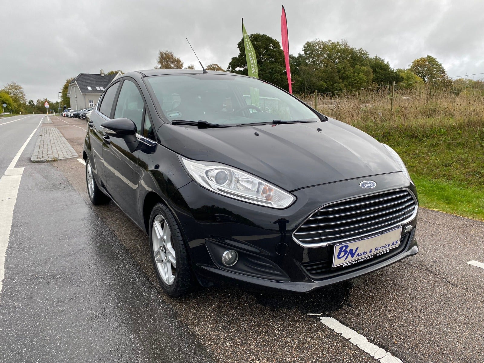 Sort Ford Fiesta fra 2015
