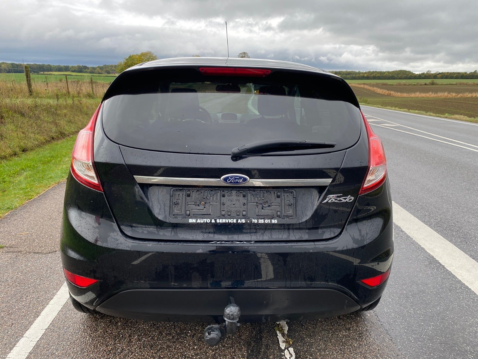 Sort Ford Fiesta fra 2015