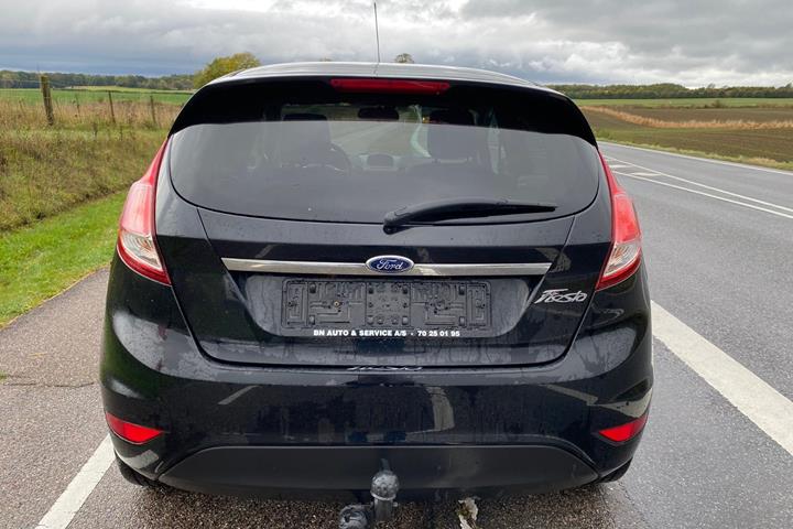 Sort Ford Fiesta fra 2015
