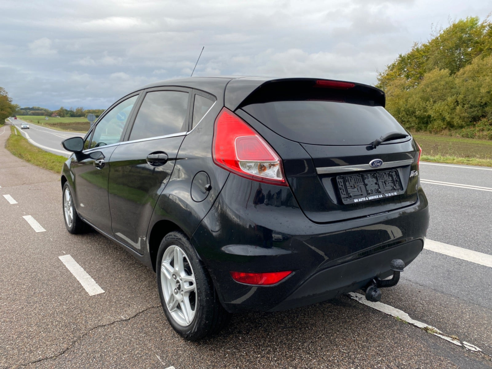 Sort Ford Fiesta fra 2015