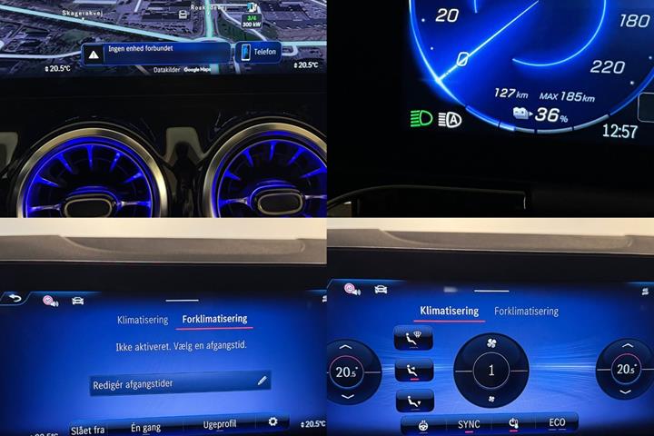 Hvid Mercedes EQA250+ fra 2025