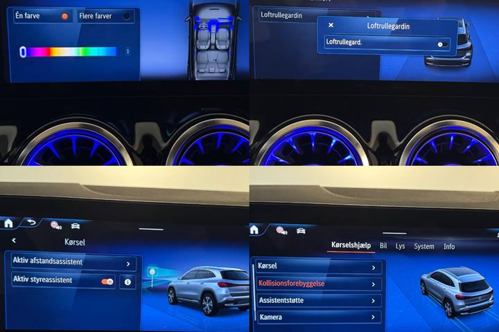 Hvid Mercedes EQA250+ fra 2025