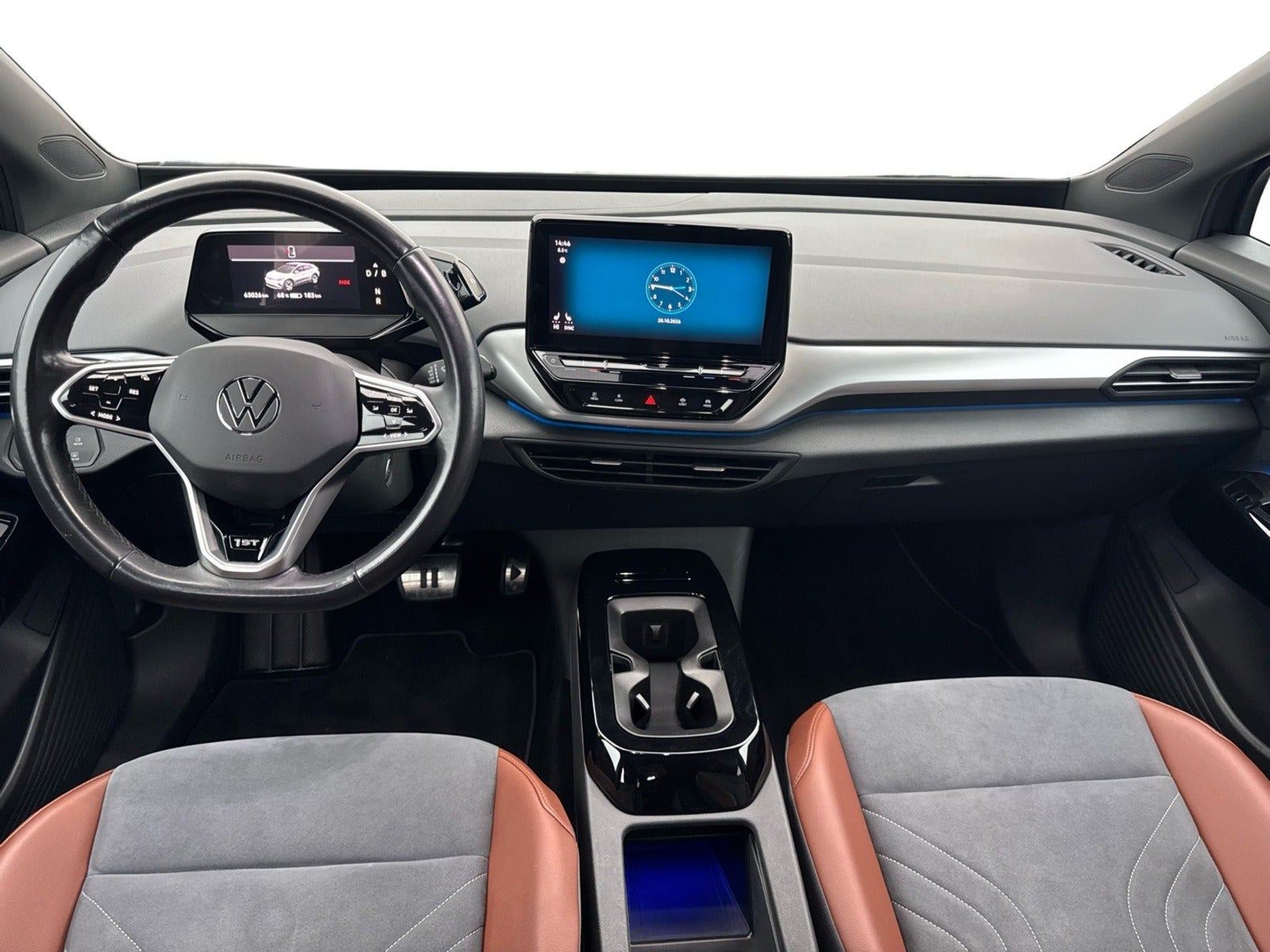Grå VW ID.4 fra 2022
