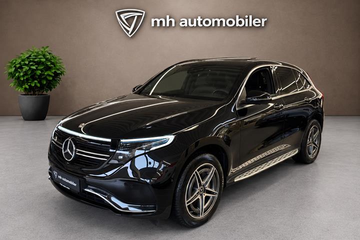 Sort Mercedes EQC400 fra 2021