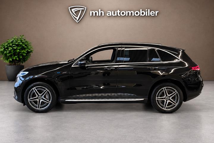 Sort Mercedes EQC400 fra 2021