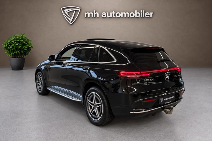 Sort Mercedes EQC400 fra 2021