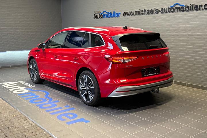 Rød Skoda Enyaq fra 2026