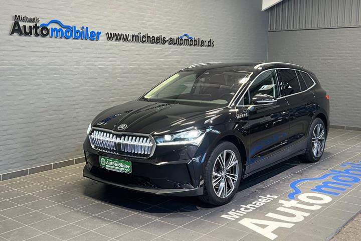 Sort Skoda Enyaq fra 2023