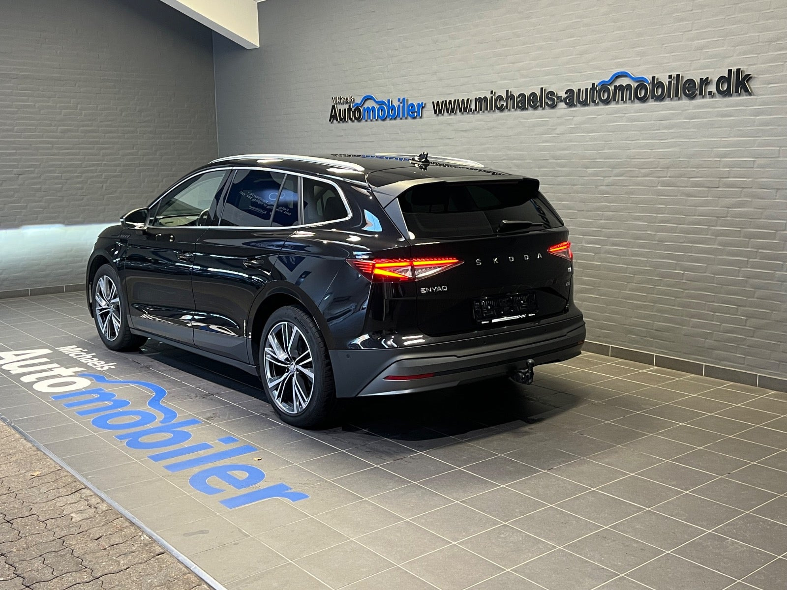 Sort Skoda Enyaq fra 2023