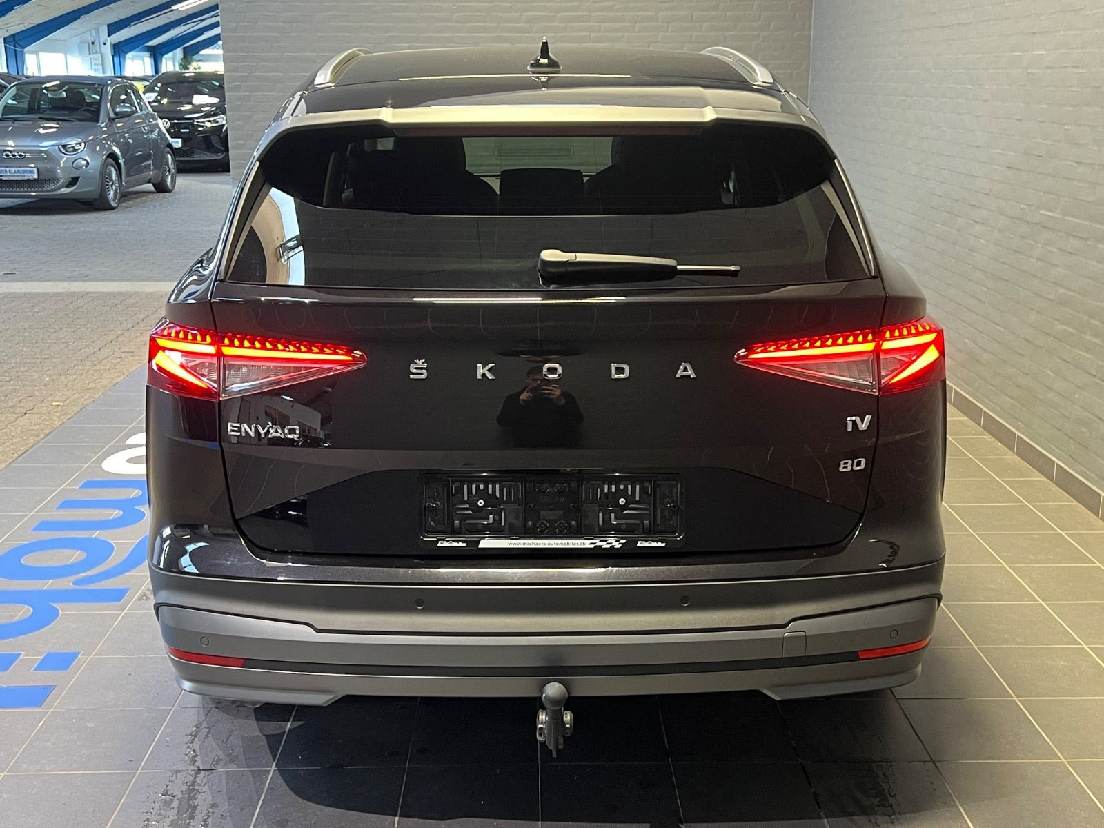 Sort Skoda Enyaq fra 2023