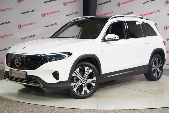 Hvid Mercedes EQB250+ fra 2025