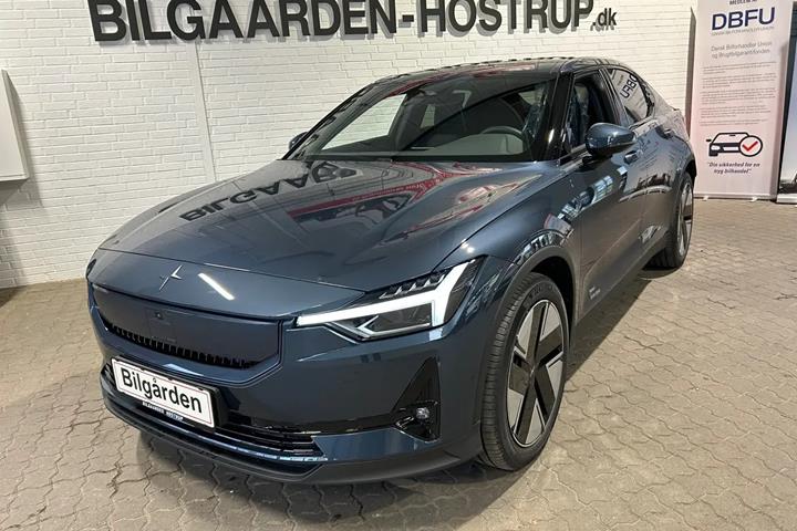 Blå Polestar 2 fra 2026