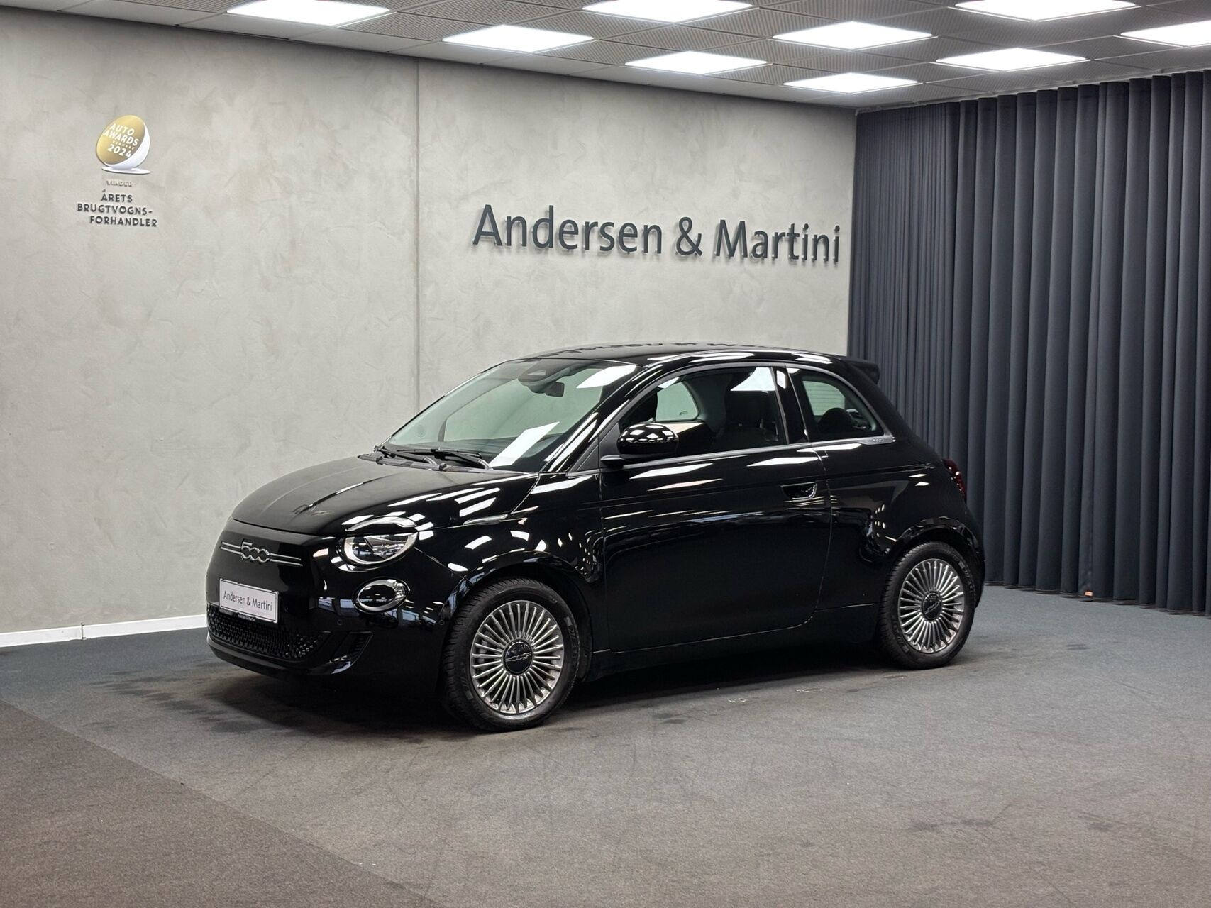 Sort Fiat 500e fra 2023