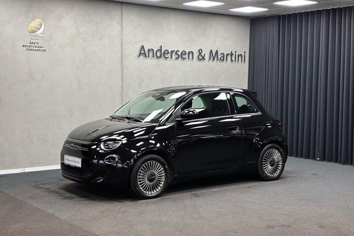 Sort Fiat 500e fra 2023