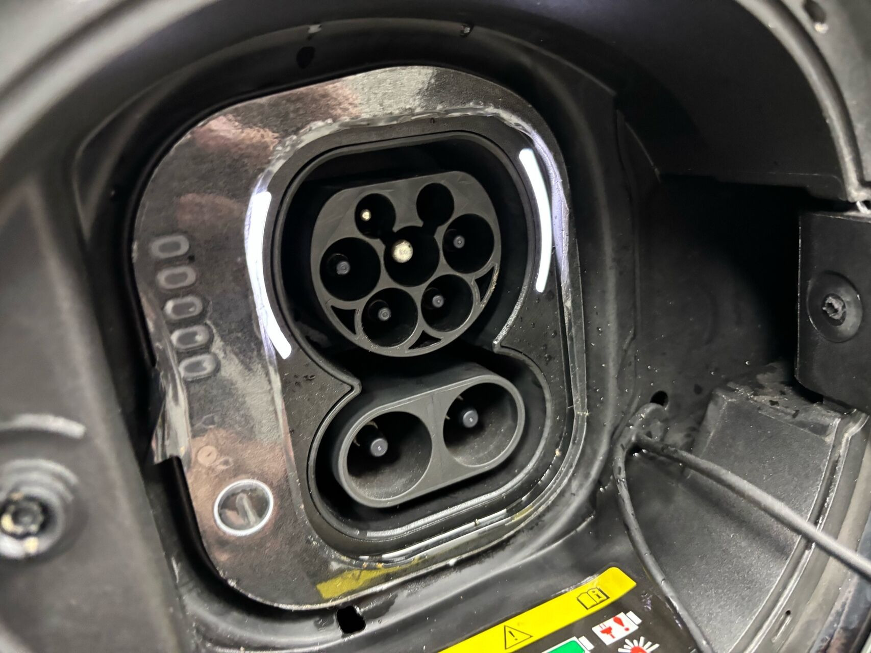 Sort Fiat 500e fra 2023