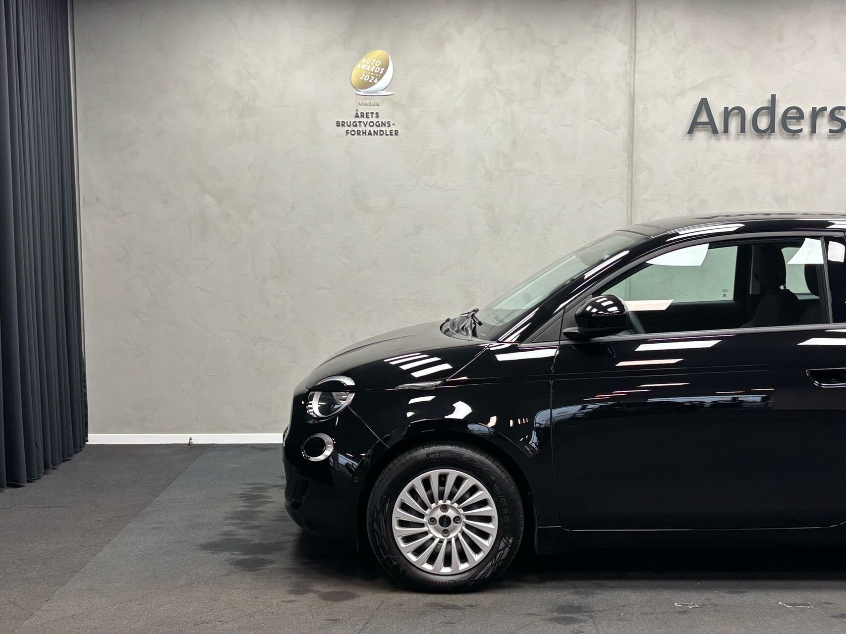 Sort Fiat 500e fra 2023