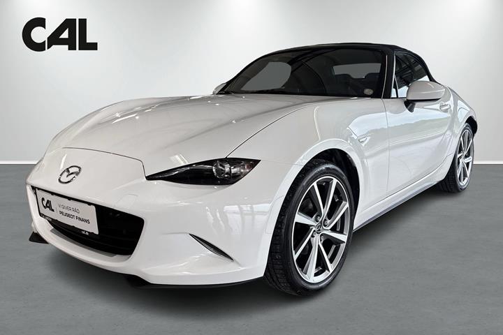 Hvid Mazda MX-5 fra 2018