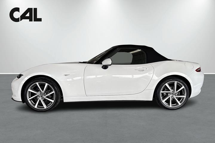 Hvid Mazda MX-5 fra 2018