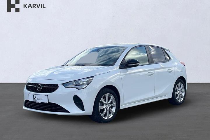 Hvid Opel Corsa fra 2023