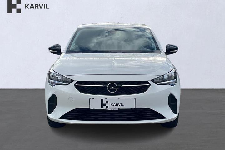 Hvid Opel Corsa fra 2023