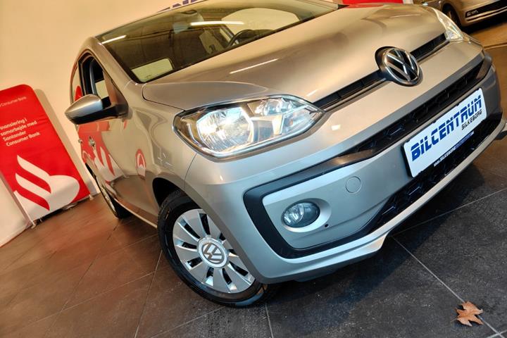 Grå VW UP! fra 2018