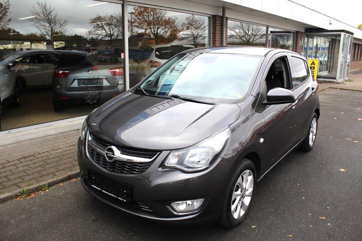 Grå Opel Karl fra 2016