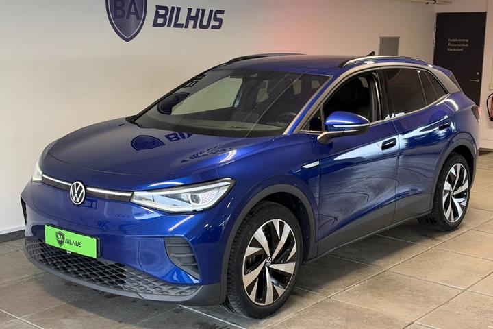 Blå VW ID.4 fra 2023