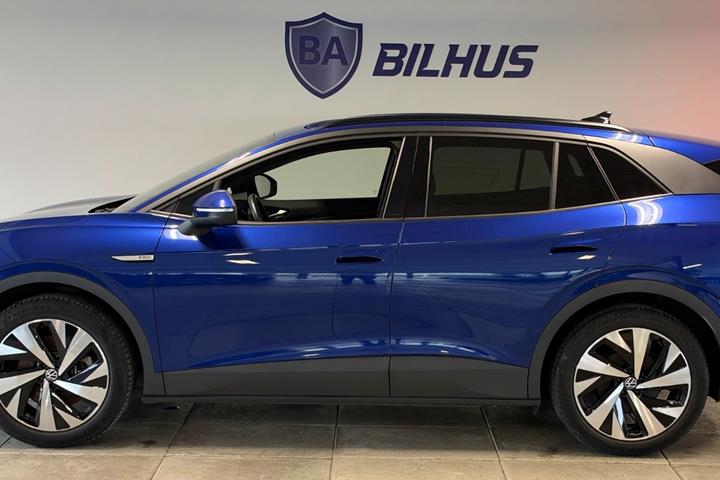 Blå VW ID.4 fra 2023