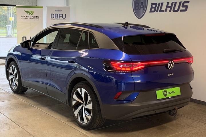 Blå VW ID.4 fra 2023