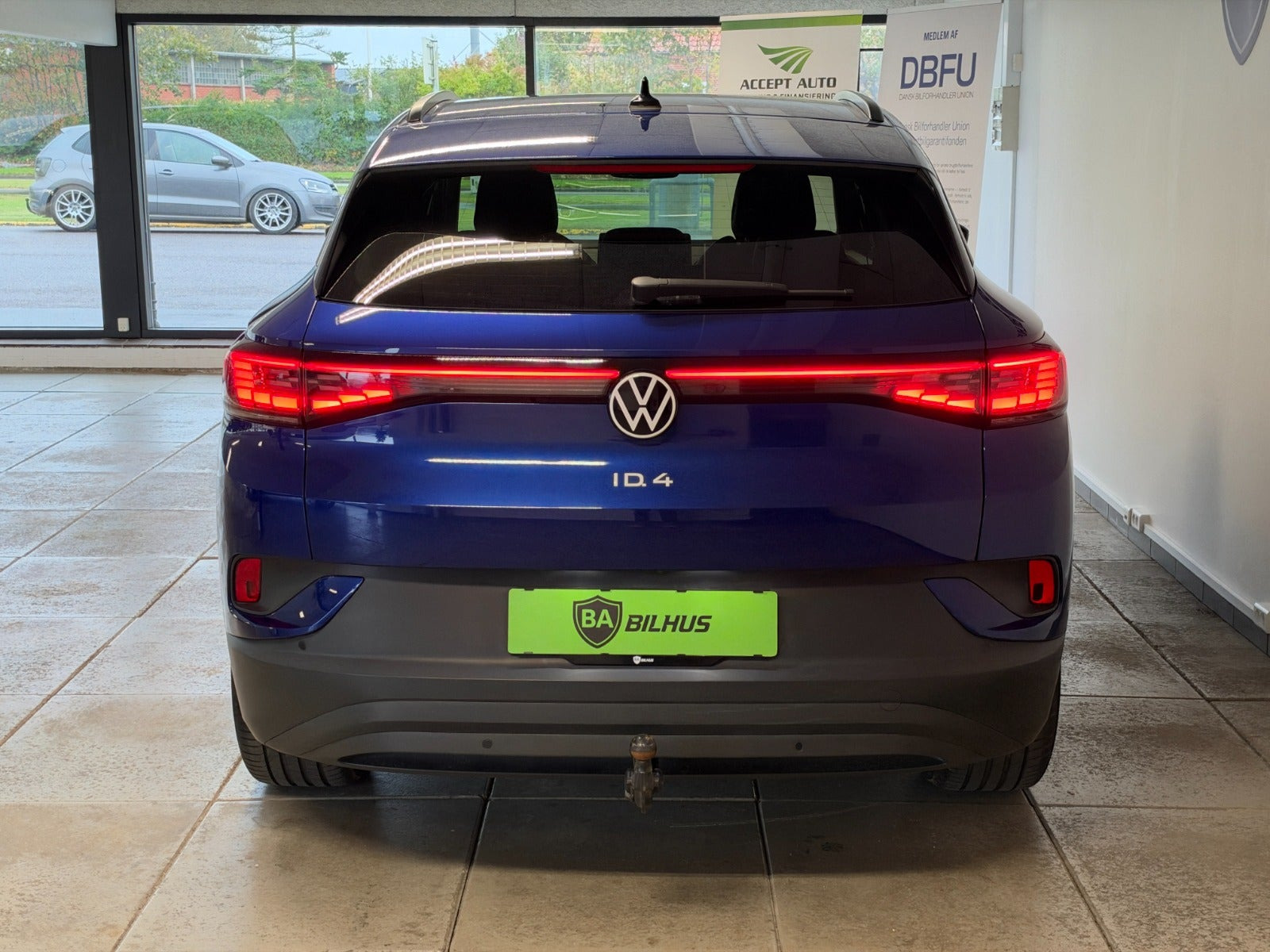 Blå VW ID.4 fra 2023