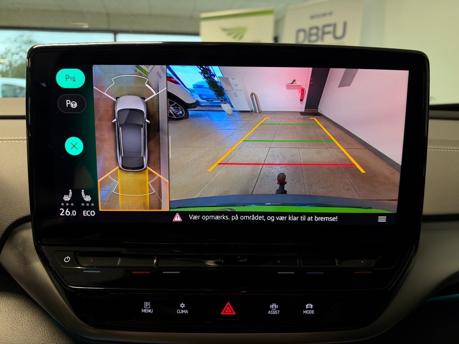 Blå VW ID.4 fra 2023