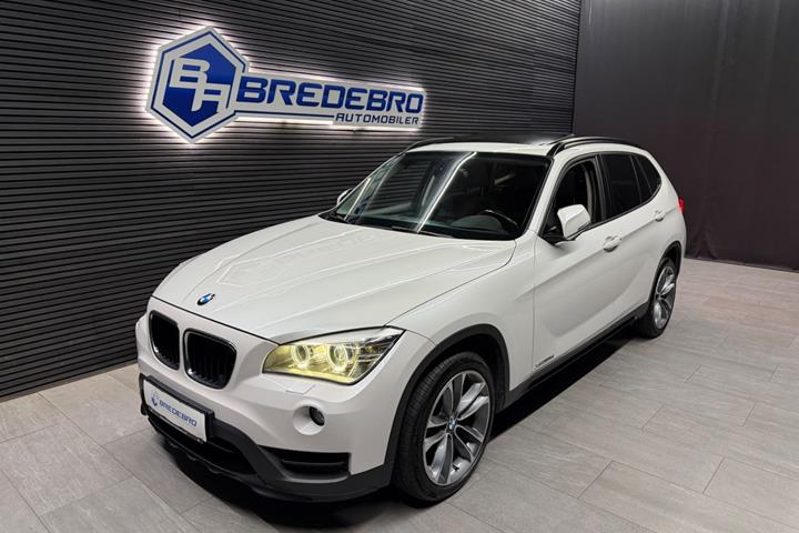 Hvid BMW X1 fra 2014