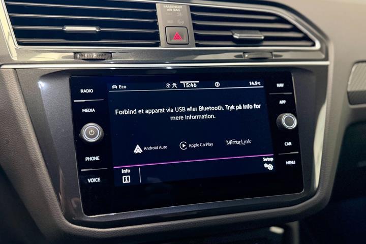 Sølv VW Tiguan fra 2024