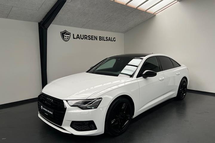 Hvid Audi A6 fra 2019