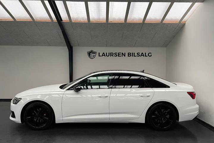 Hvid Audi A6 fra 2019
