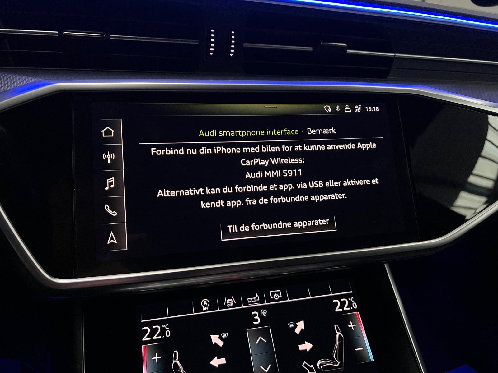Hvid Audi A6 fra 2019