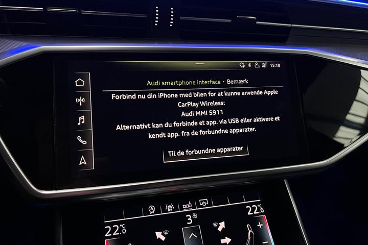 Hvid Audi A6 fra 2019