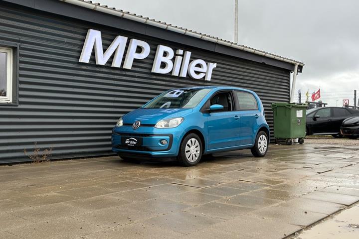 Blå VW UP! fra 2017