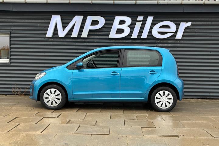 Blå VW UP! fra 2017