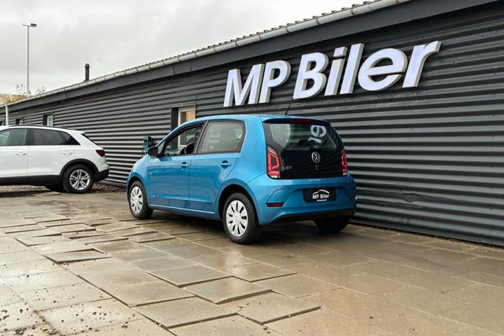 Blå VW UP! fra 2017