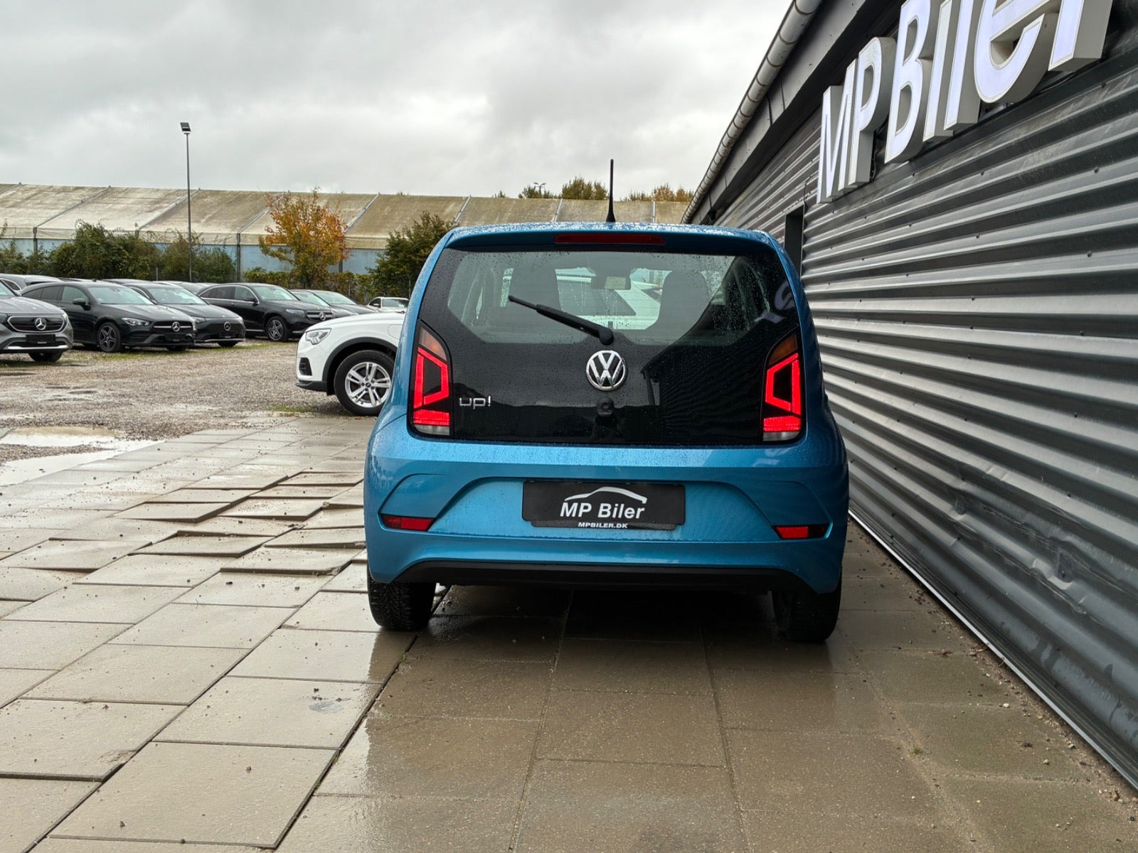 Blå VW UP! fra 2017