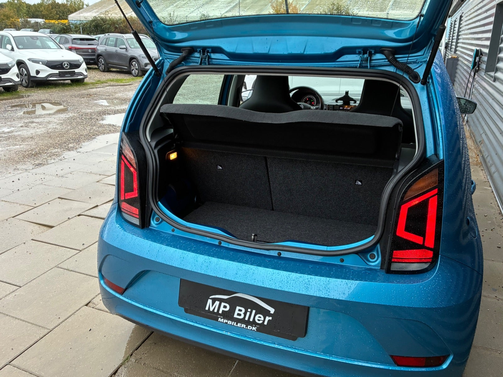 Blå VW UP! fra 2017