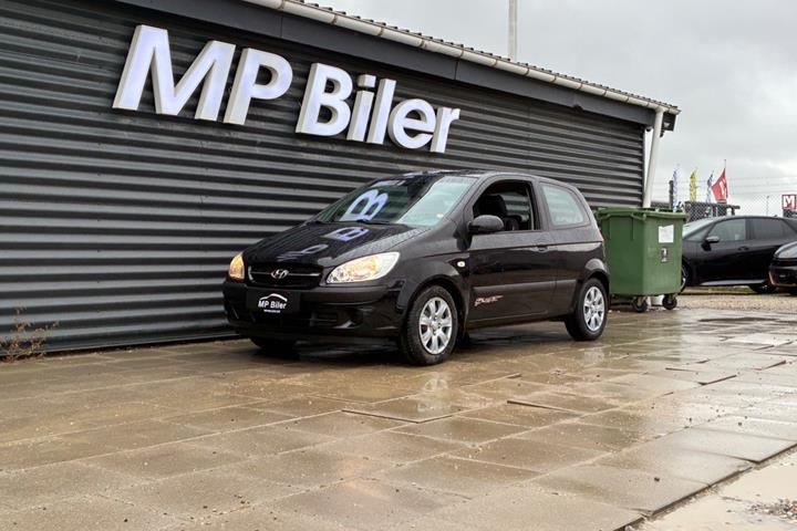 Sort Hyundai Getz fra 2008