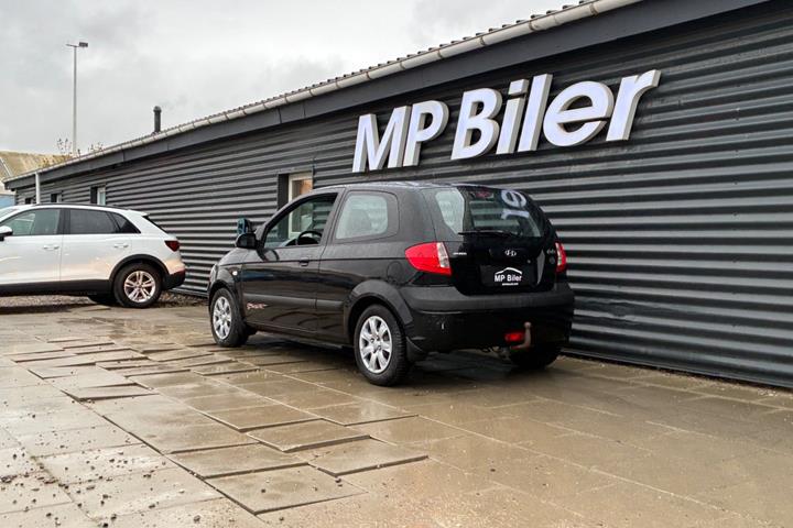 Sort Hyundai Getz fra 2008