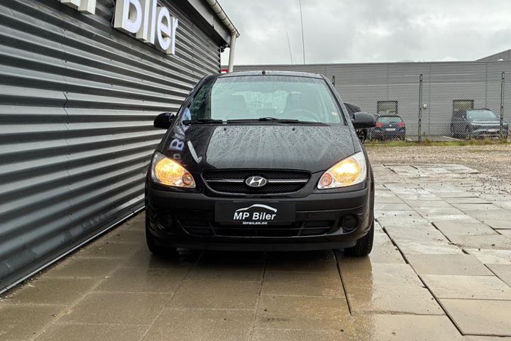 Sort Hyundai Getz fra 2008