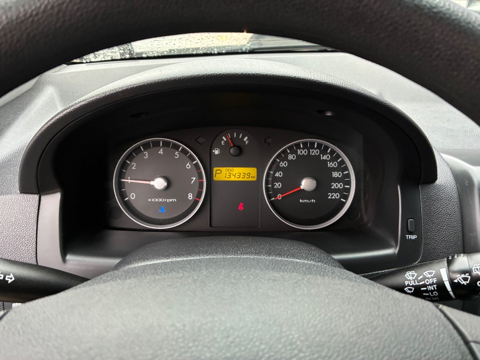 Sort Hyundai Getz fra 2008