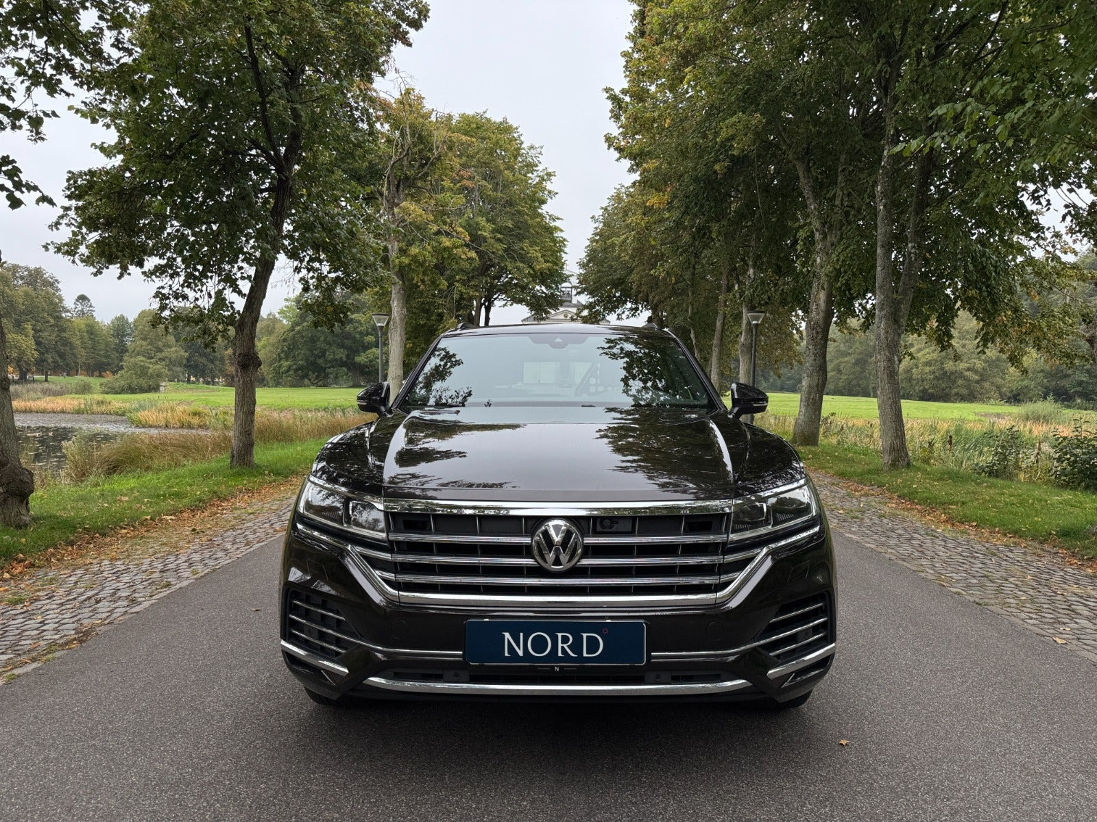 Grøn VW Touareg fra 2018
